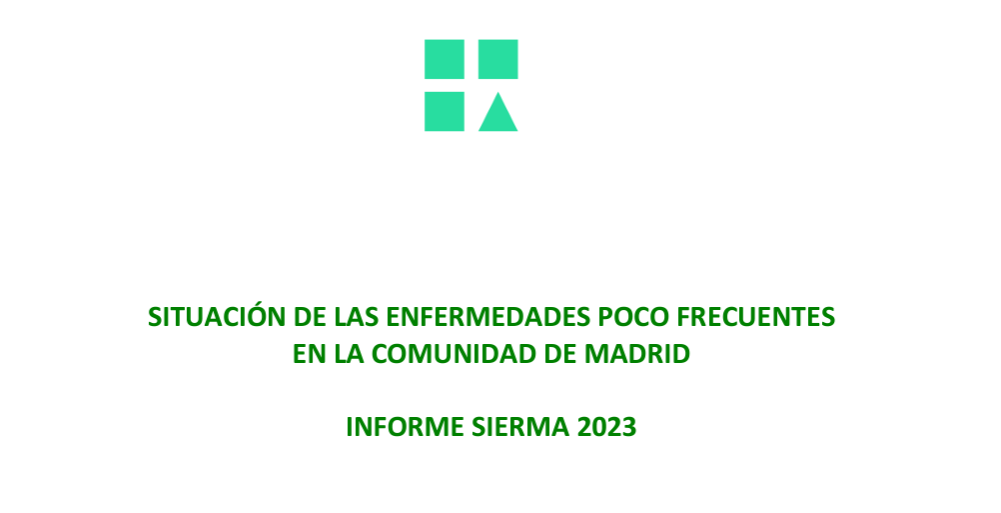 Portada del informe.