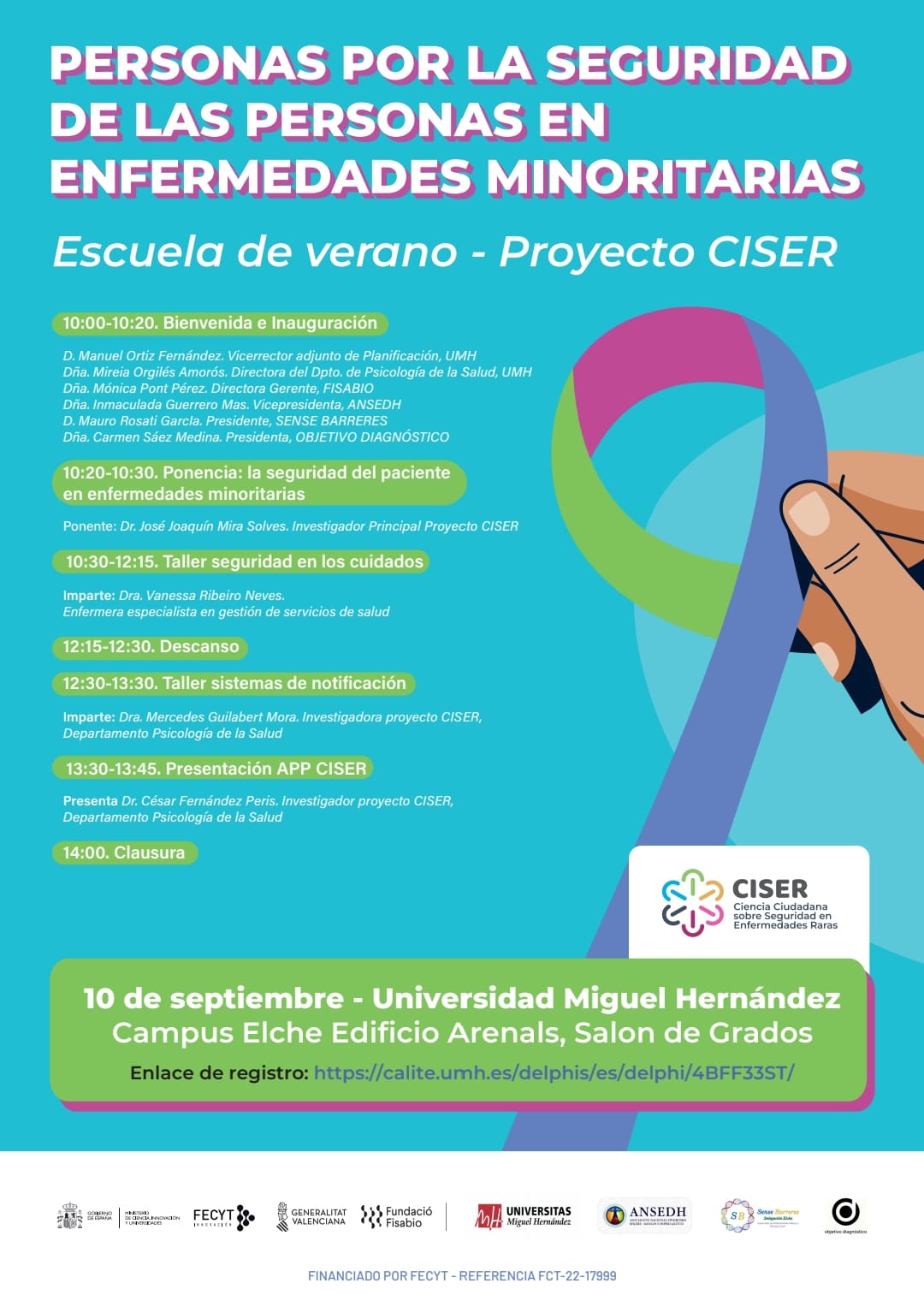 Cartel programa escuela de verano