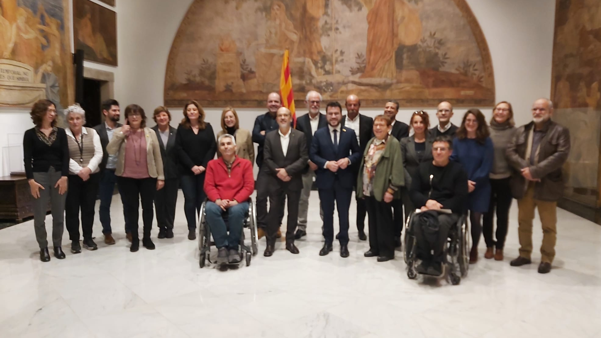 Fotografía de grupo de la reunión del CODISCAT