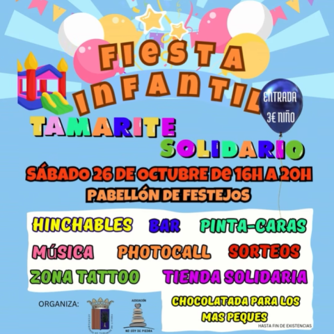 Fiesta Infantil Tamarite Solidario