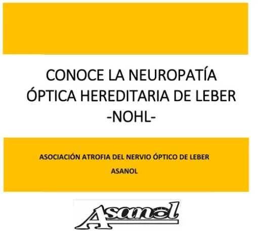 GUIA BIOPSICOSOCIAL CONOCE la neuropatía óptica hereditaria de leber