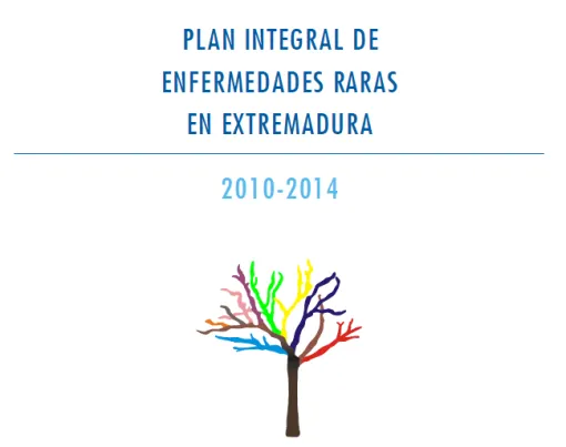 Portada del Plan Integral de ER en Extremadura 2010-2014.