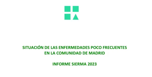 Portada del informe.