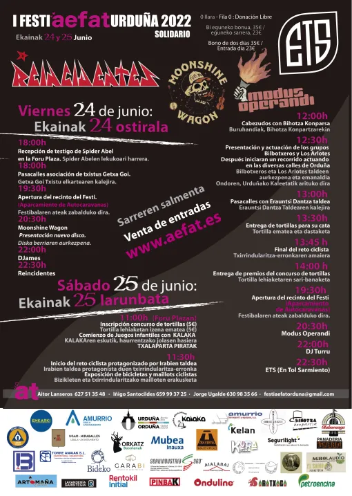 Cartel del festival.