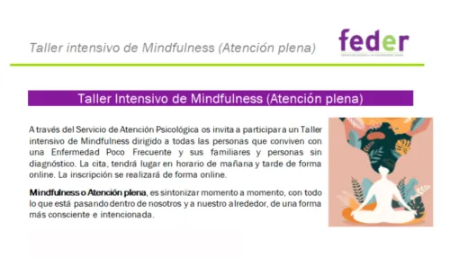 Taller intensivo online de Mindfulness