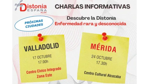 Charla informativa Distonía España en Valladolid