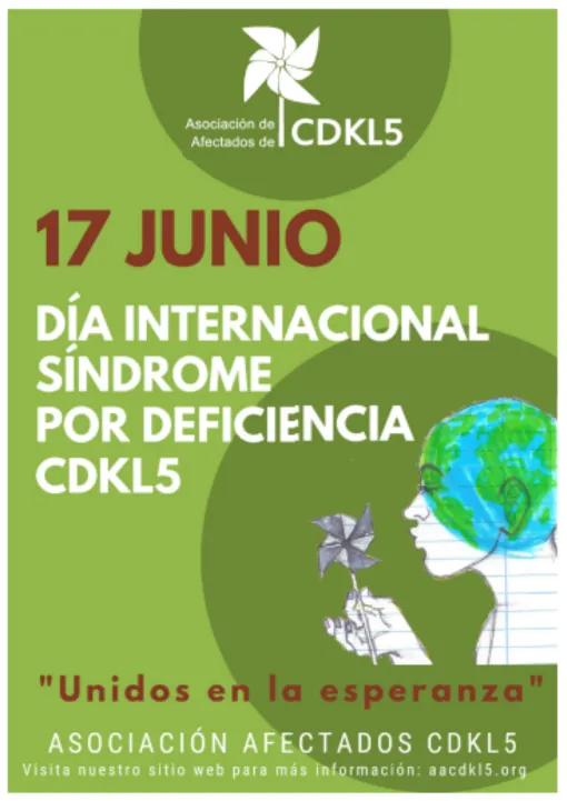 Cartel promocional Día Mundial del CDKL5