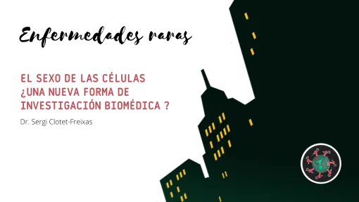 Cartel programa de Antonio Armas sobre el sexo de las células 