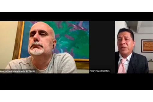 David Sánchez de Retimur y Henry Guio Fuentes de ACORP conversan durante el podcast