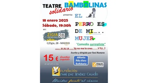 Teatro solidario Fundacion mari Paz Jimenez