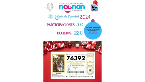 loteria asociación síndrome Noonan