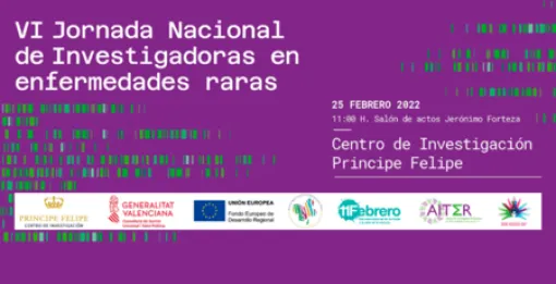 Cartel de la Jornada Nacional de Investigadoras en Enfermedades Raras