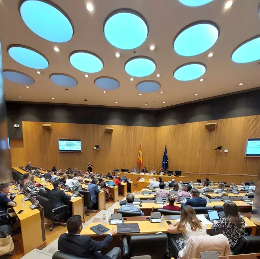 El congreso de los diputados durante el evento