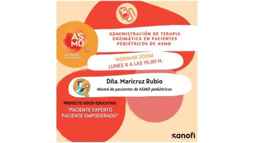 Administración de terapia enzimática en pacientes pedriáticos de ASMD